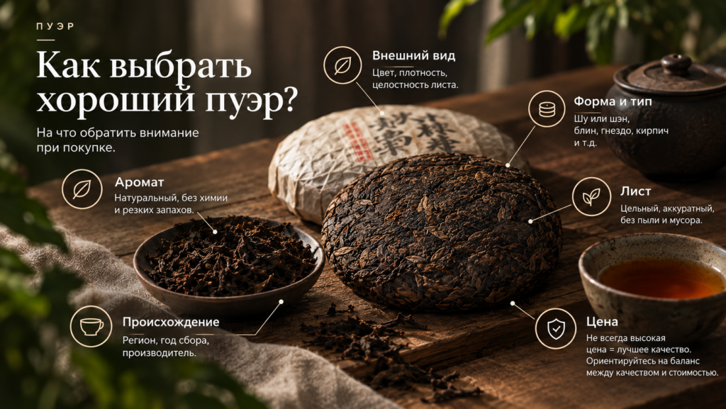 Как выбрать пуэр: на что смотреть при покупке