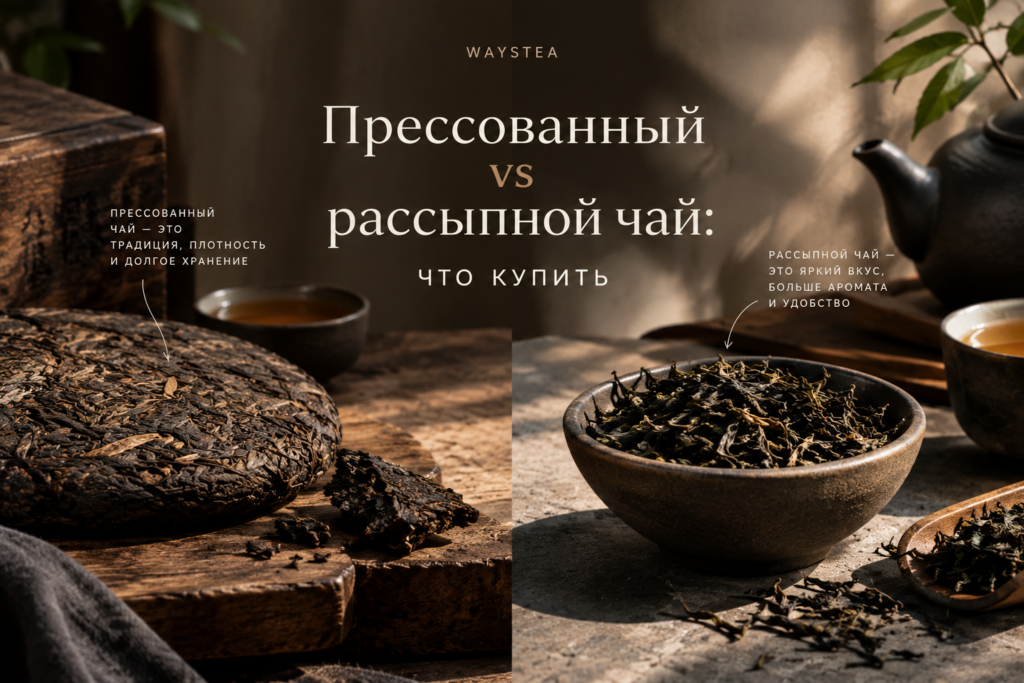Прессованный vs рассыпной чай: что купить
